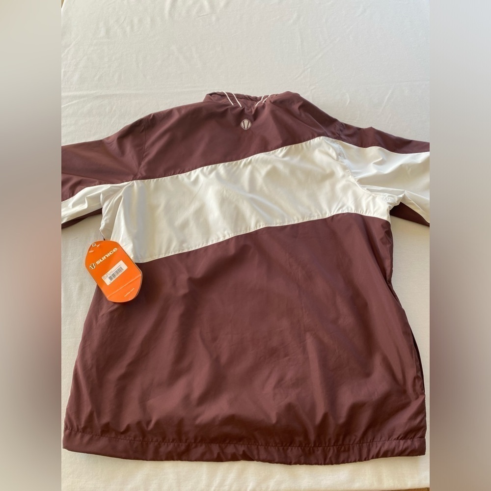 NWT Sunice Sport Mens Short Sleeve Wind Pullover. Size Large. - Picture 8 of 12